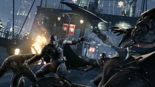 Batman combat